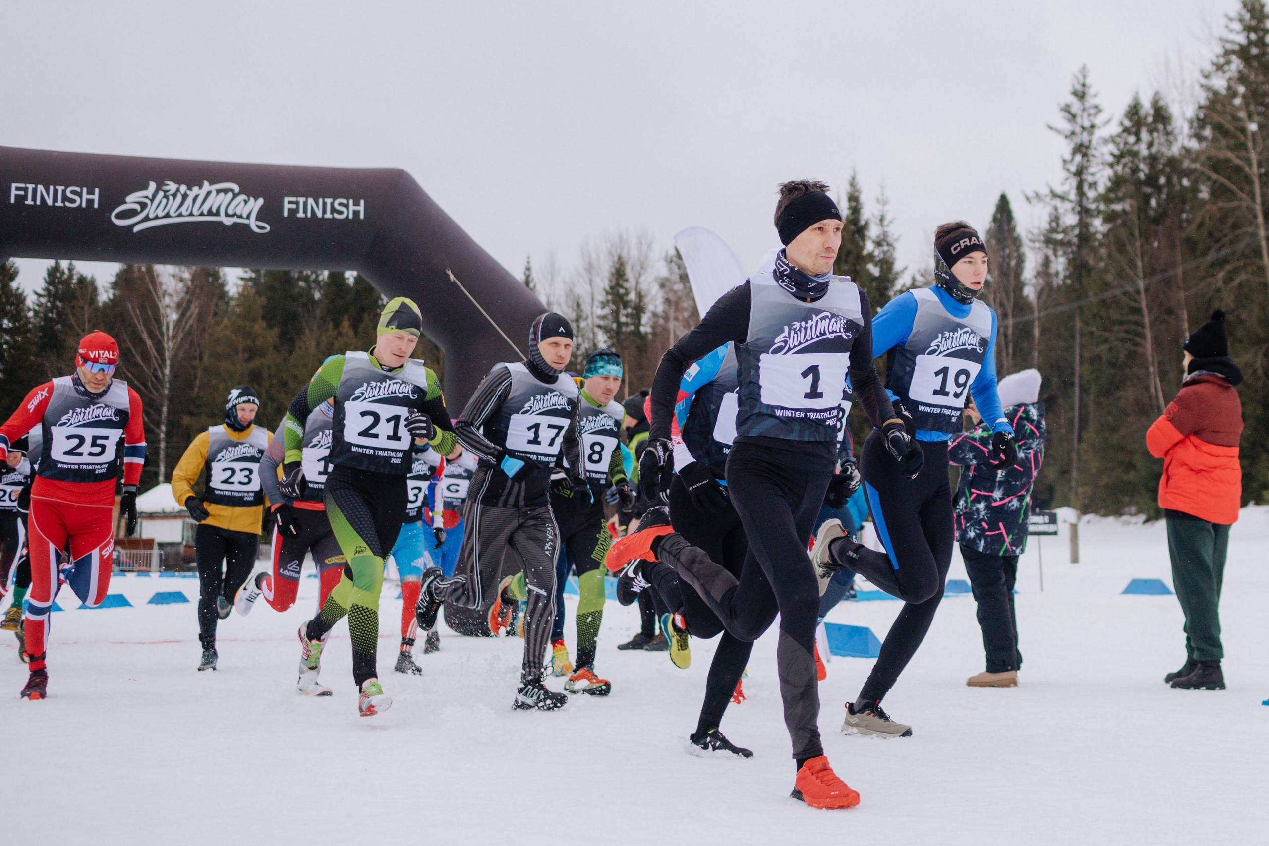 Cоревнования по зимнему дуатлону - Winter Duathlon Swiftman