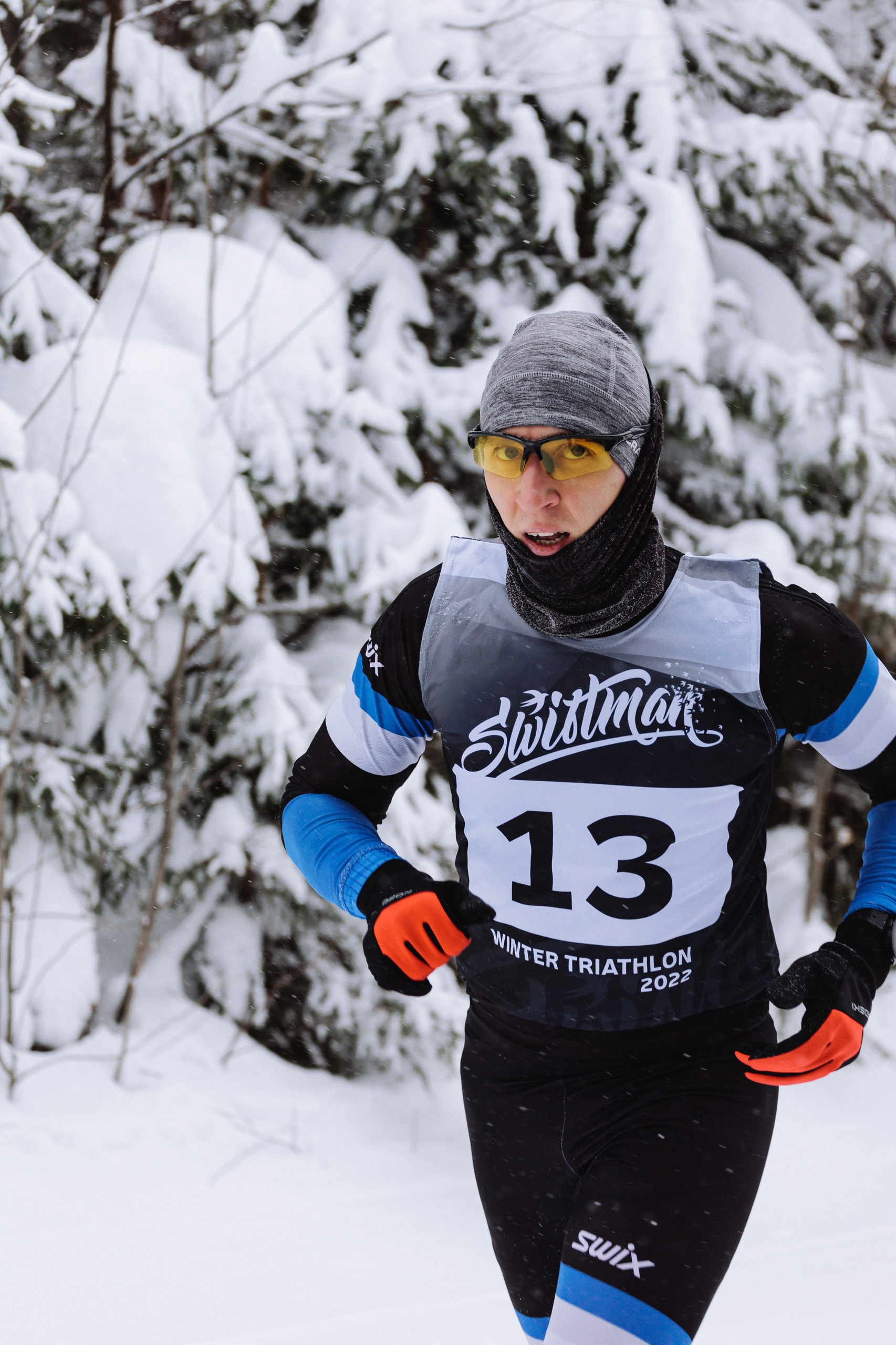 Cоревнования по зимнему триатлону - Winter Triathlon Swiftman